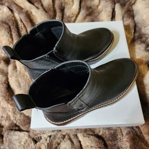 Nordstrom Miller 2 Black Pebbled Leather Boots